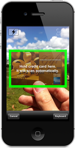 credit card scanner